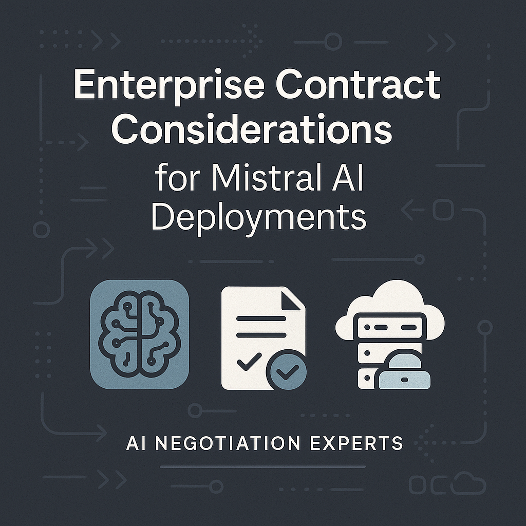 Enterprise Contract Considerations for Mistral AI Deployments