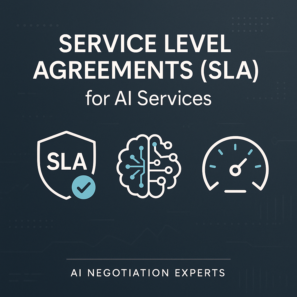 Service Level Agreements (SLA) for AI Services - AI Contract Negotiation Experts Service Level Agreements (SLA) for AI Services
